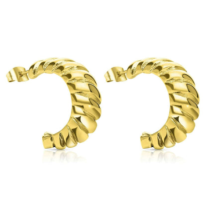 GAL EARRINGS - עגילים בציפוי זהב 14 קראט